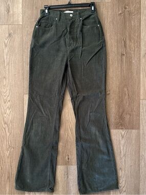 Pac Sun corduroy skater pants, with button fly. 27” waist (13.5” lying flat).